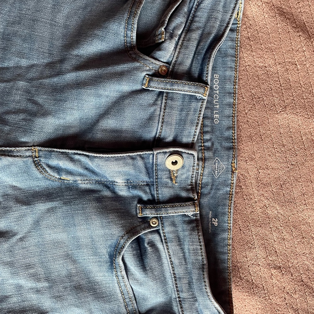 Bootcut Petite Blue Jeans